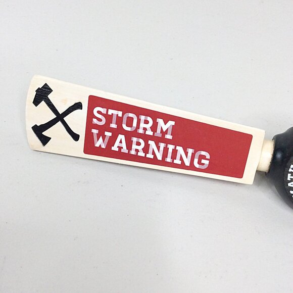 Klamath Basin Brewing Tap Handle Storm Warning Craft Beer Pull Falls Oregon - Picture 5 of 7